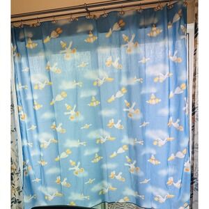 Universal Studios Sitting Ducks Shower Curtain Hanger Cartoon Blue Bathroom Hook